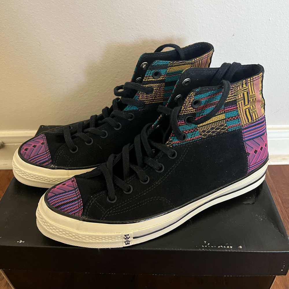 Limited Edition Converse Chuck 70 HI BHM (Black/Egret/Yellow)
